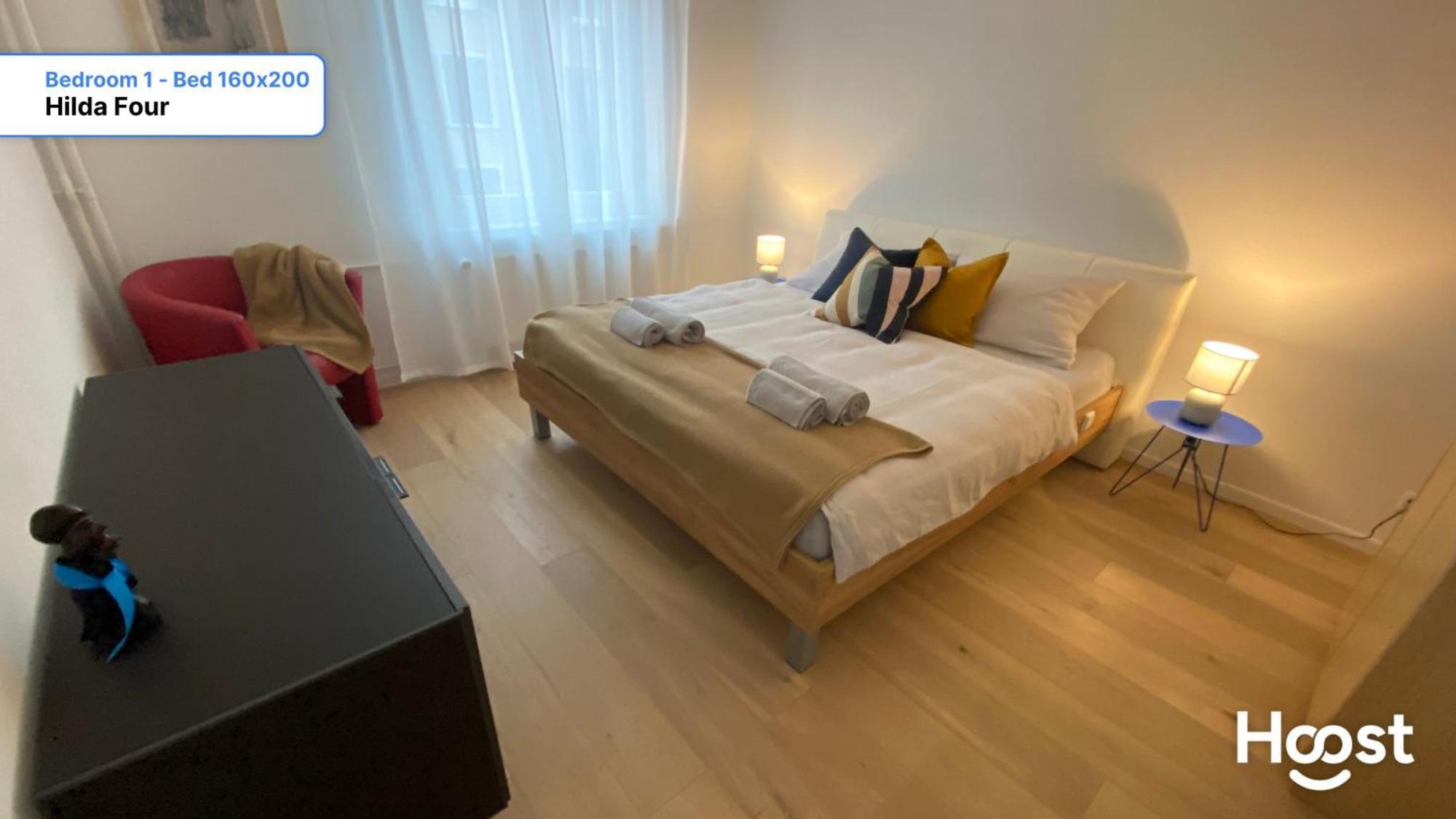 H4 Family Apartment, Central, Quite, Modern * Zúrich